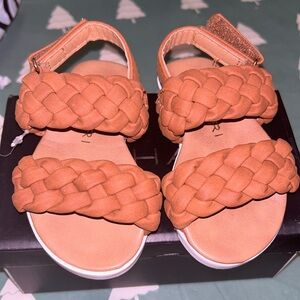 Tahari infant brown sandals